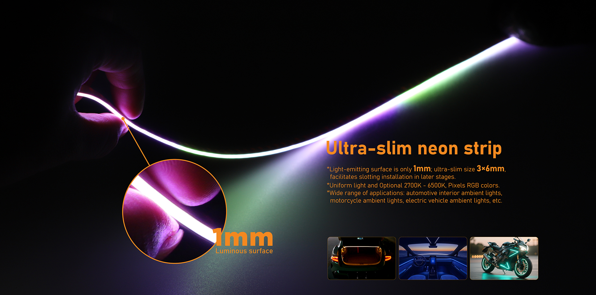 Ultra-slim neon strip-0306S